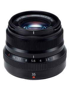 Fujifilm XF 35mm f/2 R WR Lens (Black) Garantìa española