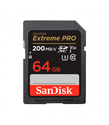 SanDisk Extreme Pro SDXC 64Gb UHS-1 V30 200MB/s