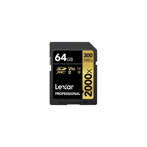 Lexar 64Gb 2000X SDXC