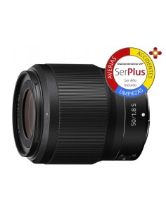 Nikon Z 50 mm F1.8 Objetivo Nikon Z
