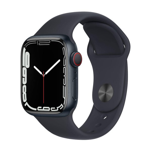 Apple Watch Series 7 GPS + Cellular 41mm Aluminio Negro