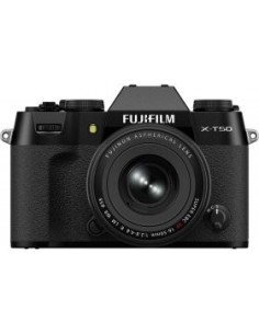 Cámara mirrorless Fujifilm X-T50 + Objetivo Fujifilm XF 16-50 mm F2.8-4.8 R LM WR