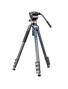 Leofoto LVM-324C y Rótula BV-15 Trípode de Carbono