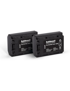 Hähnel HL-XZ100 Twinpack - Reemplazo de Batería para Sony NP-FZ100