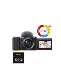 Sony ZV-E10 + 16-50mm F/3.5-5.6 OSS