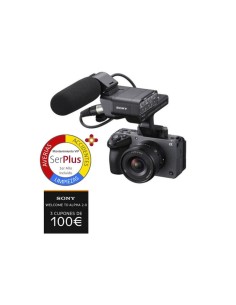 Sony FX30 + Sony XLR-K3M - Câmera Mirrorless