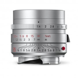 Leica Summilux-M 35mm f/1.4 ASPH, Silver Anodized Finish