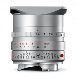 Leica Summilux-M 35mm f/1.4 ASPH, Silver Anodized Finish