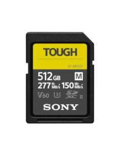 Sony 256 GB SDXC TOUGH SF‑M UHS‑II V60 – velocidad y resistencia profesional