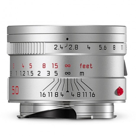Leica Summarit-M 50 mm f/2.4 Silver Anodized Finish
